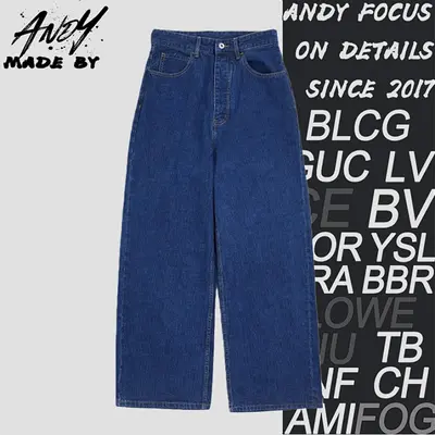 💰(€41=340CNY)Basic solid color denim jeans Item ID:20005801