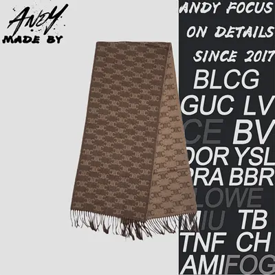 💰(€35=290CNY)scarf brown Item ID:60002935