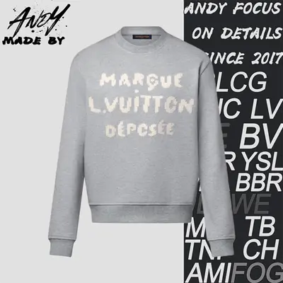 💰(€35=290CNY)Woven Embroidered Round Neck, Heather Gray Item ID:10006453