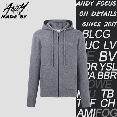💰(335CNY)25SS wool blend zip-up hooded embroidered jacket Item ID:10007480-Z