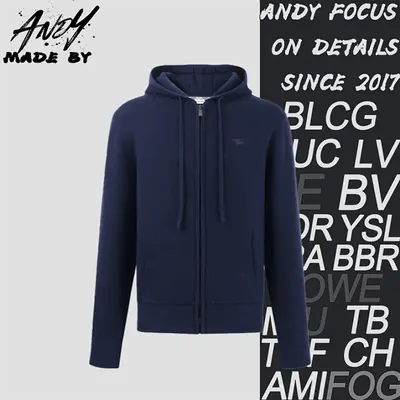 💰(335CNY) 25SS wool blend zip-up hooded embroidered jacket Item ID:10004472-Z