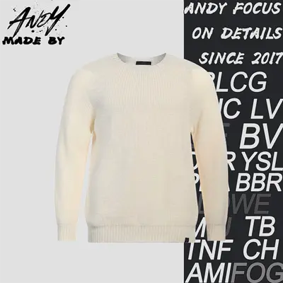 💰(330CNY) Chunky Knit Ribbed White Sweater Item ID:10003286