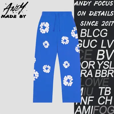 💰(340CNY) Denim *Tears 25Fw Cotton Foam Printed Pants Item ID:20005459