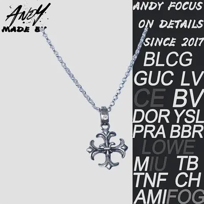 💰(390CNY)A set of personalized cross and anchor pendants Item ID:50006780-Y