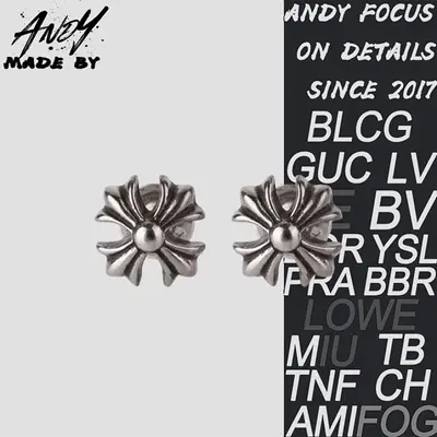 💰(245CNY)Same style cross flower earrings Item ID:50005112-Y
