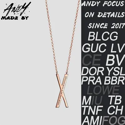 💰(280CNY)Rose gold necklace Item ID:50001937-Y