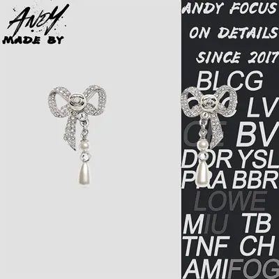 💰(225CNY)New bow earrings Item ID:50003561-Y