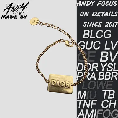 💰(225CNY) New square letter logo bracelet Item ID:50001793-Y