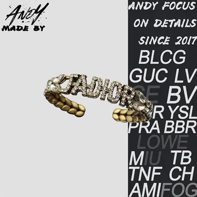 💰(235CNY) JADIOR Diamond-studded Wheat Ear Bracelet Item ID:50008349-Y