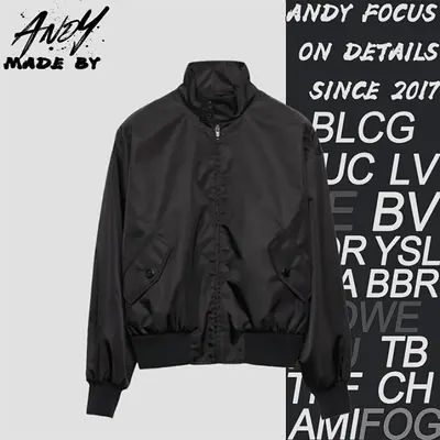 💰(380CNY) Prada 25 Nylon Harrington Flight Jacket, worn by Bai Jingting Item ID:10002107