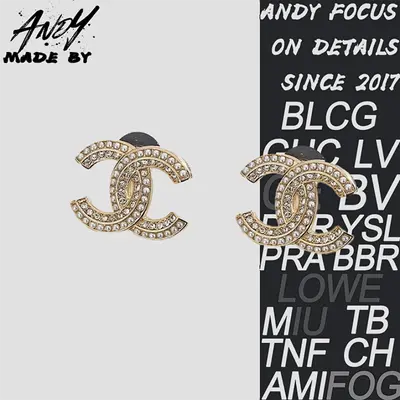 💰(260CNY)classic double C stud earrings Item ID:50004791-G