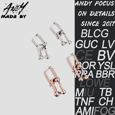 💰(320CNY)Double-link earrings Item ID:50001015-G