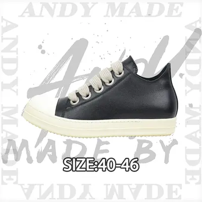 💰(420CNY)Low-top, thick-soled, black and white fabric Item ID:30002972
