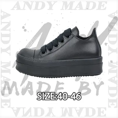 💰(480CNY)RO Low-Top Leather Thick-Soled Shoes Item ID:30009864