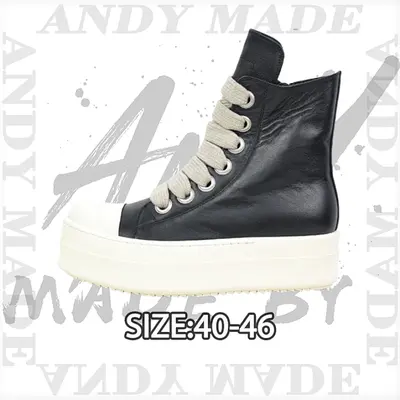 💰(480CNY)High-top platform, black Item ID:30005428