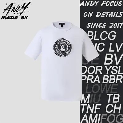 💰(195CNY) 25SS Stamped Cotton Knit Crew Neck Short-Sleeve T-Shirt Item ID:10008561-Z