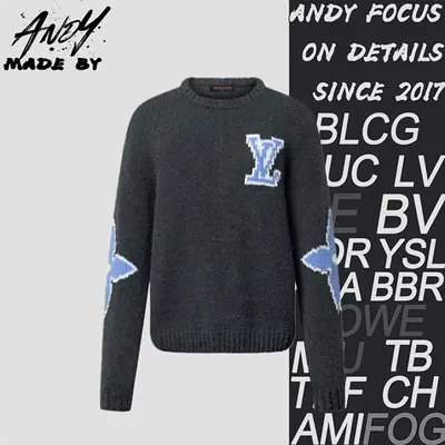 💰(380CNY) Ski-print letter print long-sleeved sweater Item ID:10004473