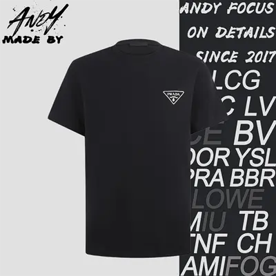 💰(109CNY)Logo Print Crew Neck Short Sleeve T-Shirt Item ID:10004242-Z