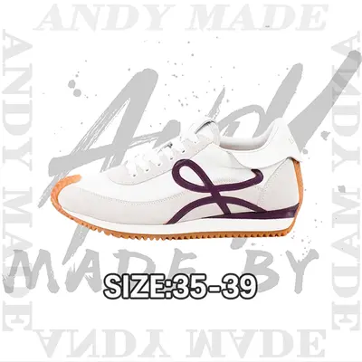 💰(380CNY)L*OEWE interior height increasing color blocking training shoes Item ID ：30004223