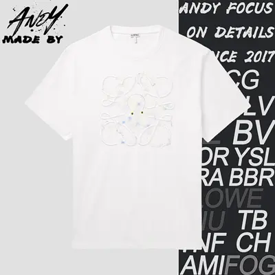 💰(190CNY)L*OEWE Octopus Embroidered T-shirt Item ID ：10005591