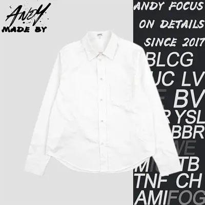 💰(310CNY)Early Autumn New Arrival: Embroidered Logo Shirt with Front Pocket Item ID:10006053