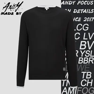 💰(270CNY)Embroidered patchwork wool knit sweater Item ID:10004722-S