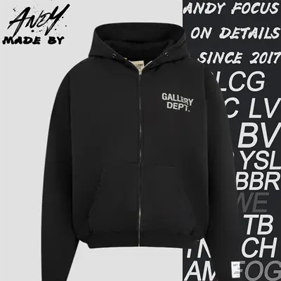 💰(370CNY)Mottled-Effect Zip-Up Jacket with English Text Print Label Item ID:10001516