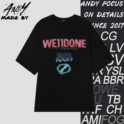 💰(190CNY)Couples' Blurred Logo T-Shirts Item ID:10005915