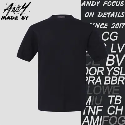💰(180CNY)Cotton Jacquard Crew-Neck Short-Sleeve T-Shirt Item ID:10006460-Z