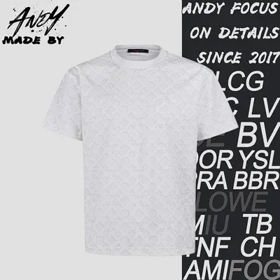 💰(140CNY)All-Over Monogram Print T-Shirt Item ID:10002162-Z