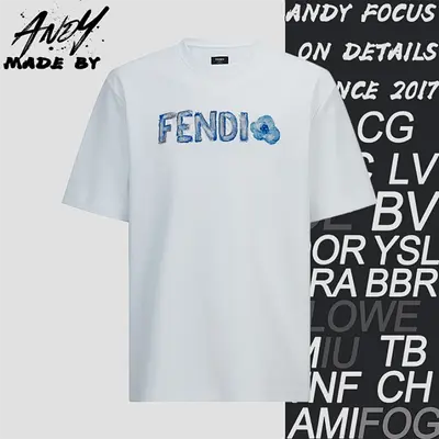 💰(190CNY)Embroidered Hand-painted Logo Short-sleeved T-shirt Item ID:10005372-S