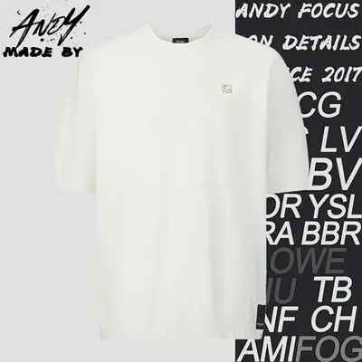 💰(220CNY)Double F hardware label cotton wool knit short sleeve Item ID:10004147-S
