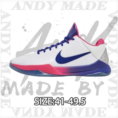 💰(640CNY)Ko*be 5 — White/Pink Item ID:30008248-H12
