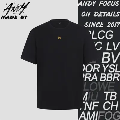 💰(99CNY)Crew neck logo embroidered short-sleeved cotton T-shirt Item ID:110078-Z