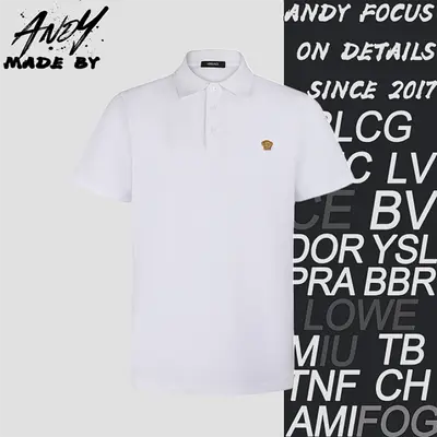 💰(170CNY)Men's Medusa Embroidered Polo Shirt Item ID:110093-Z