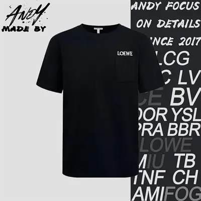 💰(170CNY)M8 version Loewe pocket letter short-sleeved shirt Item ID:110118