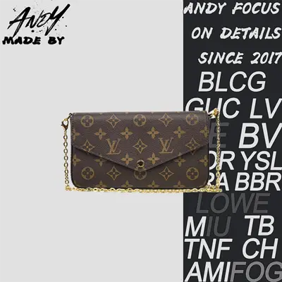 💰(1430CNY)Envelope-Style Embossed Logo 3-in-1 Chain Crossbody Bag Item ID:41005