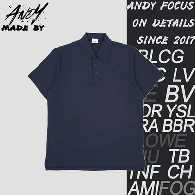 💰(200CNY)bbr Small BT Embroidered Polo Short-Sleeve T-Shirt - Navy Blue Item ID:110128