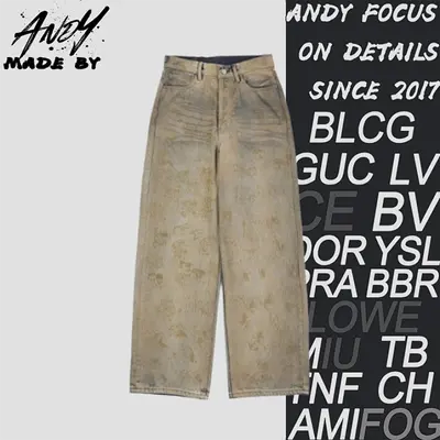 💰(350CNY)Acne Mud sprayed jeans Item ID:210081