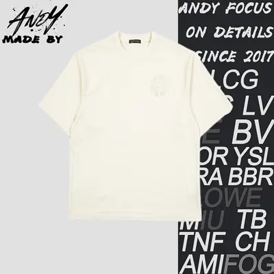 💰(220CNY)Horseshoe chain embroidered round neck short sleeve Item ID:110141