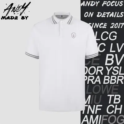 💰(190CNY)Striped Embroidered Polo Shirt Item ID:110203-Z