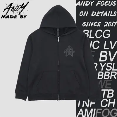 💰(350CNY)CH Cross-Patterned Leather Hooded Jacket Item ID:110253