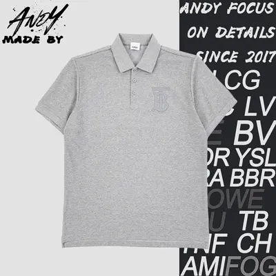 💰(200CNY)bbr Large BT Letter Silicone Polo Short-Sleeve T-Shirt Item ID:110257