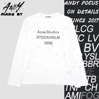 💰(250CNY)ACE1996 Series Hot-Film Rhinestone Printed Distressed Long-Sleeve 110262