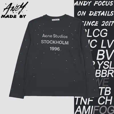 💰(250CNY)ACE1996 Series Hot-Film Rhinestone Printed Distressed Long-Sleeve Item ID:110261