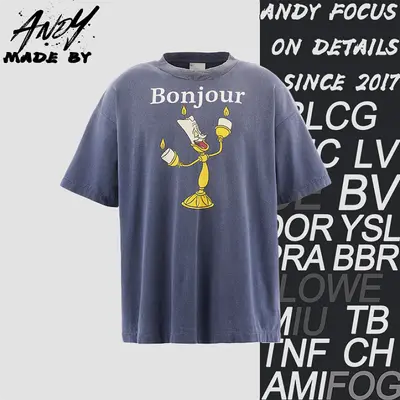💰(210CNY)Candlestick Man Lumière Print Short-Sleeve Item ID:110269