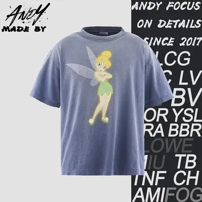 💰(210CNY)Tinker Bell Print Short-Sleeve T-Shirt Item ID:110270