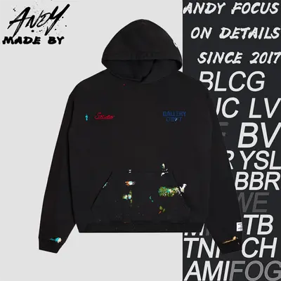 💰(430CNY)Letter Leather Patch Hoodie Item ID:110288