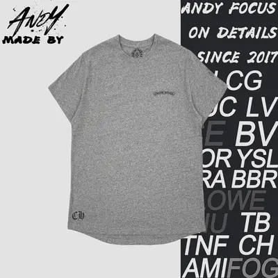 💰(180CNY)CH Black Cross-and-Arrowhead Print Short-Sleeve T-Shirt Item ID:110304
