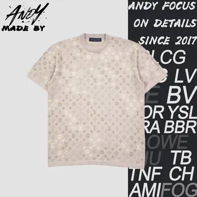 💰(250CNY)1V All-over jacquard knit short-sleeved top Item ID:110355